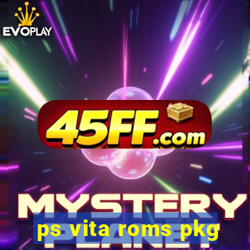 ps vita roms pkg